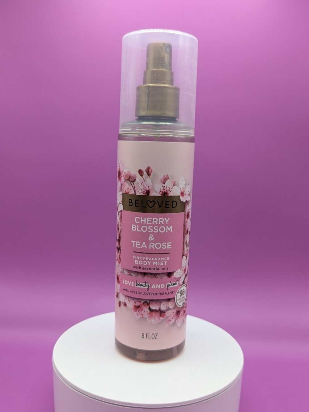 Love Beauty & Planet Cherry Blossom & Tea Rose Body Mist FS VGC Near Full